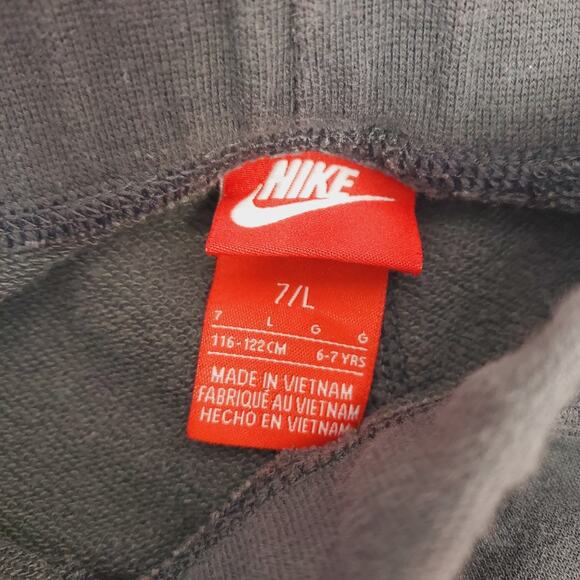 Nike 6 7 Sweatpants Youth XS Joggers Boys Fleece Athletic Gym Track Pants - Picture 5 of 5